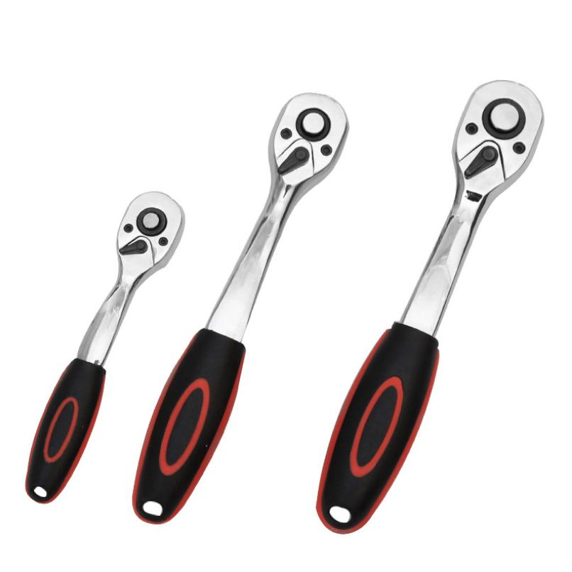 Zhixin Manufacturer 1/4'' Drive Click Ratchet Torque Wrench Set Dual-Direction Adjustable Torque Wrench Set