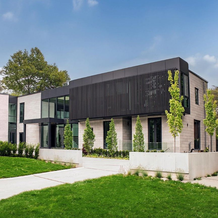 Robust Structure WPC Louver Blade 120mm Width 70mm Thickness Long Span Capability