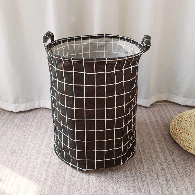 Custom Waterproof Folding Laundry Hamper Collapsible Canvas Laundry Basket Dirty Laundry Basket