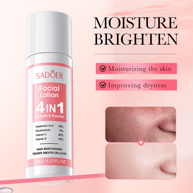 Firming Anti Wrinkles 4-in-1 Facial Brightening Whitening Tender Skin Face Cream Lotion