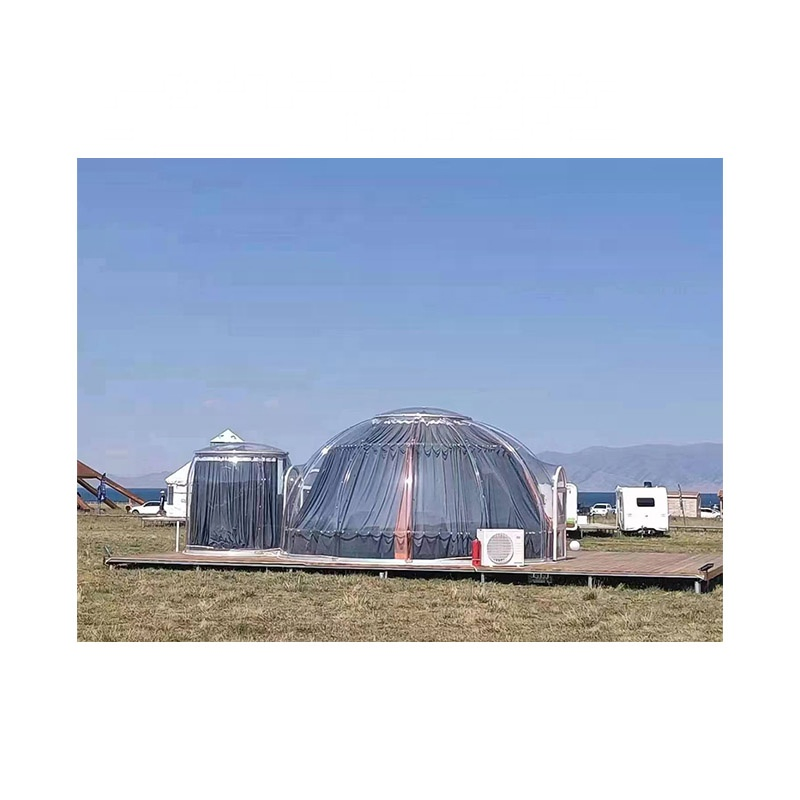 Transparent Bubble House Outdoor Patio Bubble House Spherical Polycarbonate Starry Sky Room