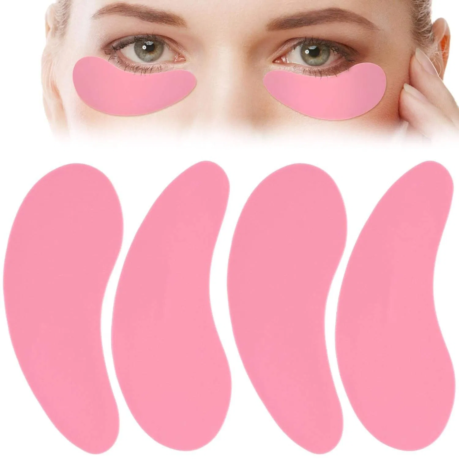 Cosmetics Reusable Silicone Eye Patch Skin Care Product for Enhanced Essence Absorption