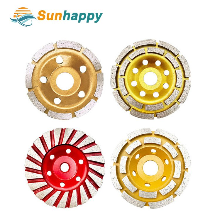Алмазный шлифовальный круг чашечный для бетона и гранита