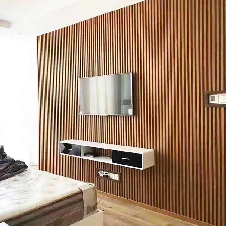 Waterproof WPC Wall Panel Grating Plate for Interior Decoration