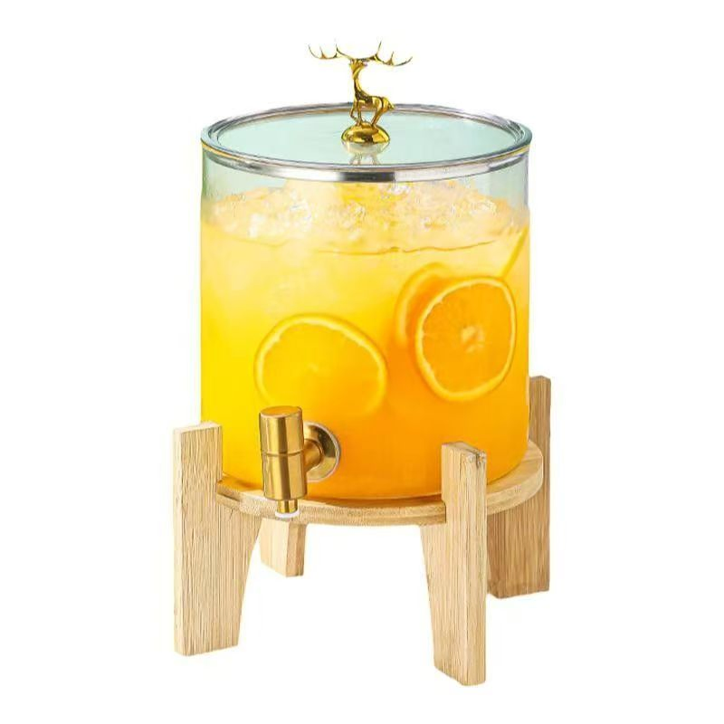 High Borosilicate Glass Wine Jar