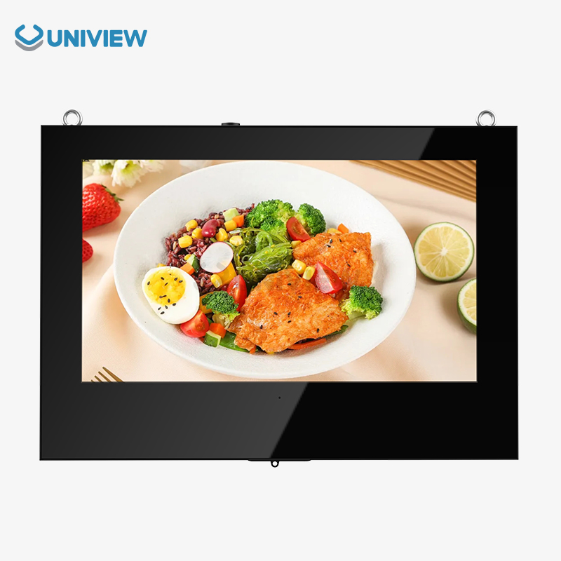 Uniview Dual-Sides Bus Station 55inch Capacitive Touch Ar Glass LCD Digital Signage