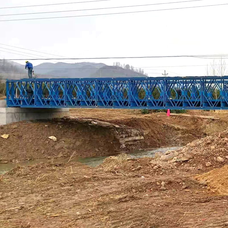 High Quality Reinforced Adaptable Bailey Bridge for Construction Projects