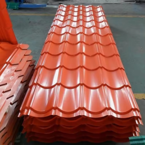 Q195 Q235 Q355 Prepainted Galvanized Steel Roofing Sheet Color Coated Corrugated Sheet