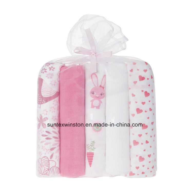 Custom Design 100% Cotton Muslin Baby Diapers