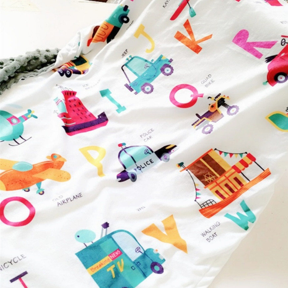 Утяжеленное одеяло в клетку из флиса, пикник плед