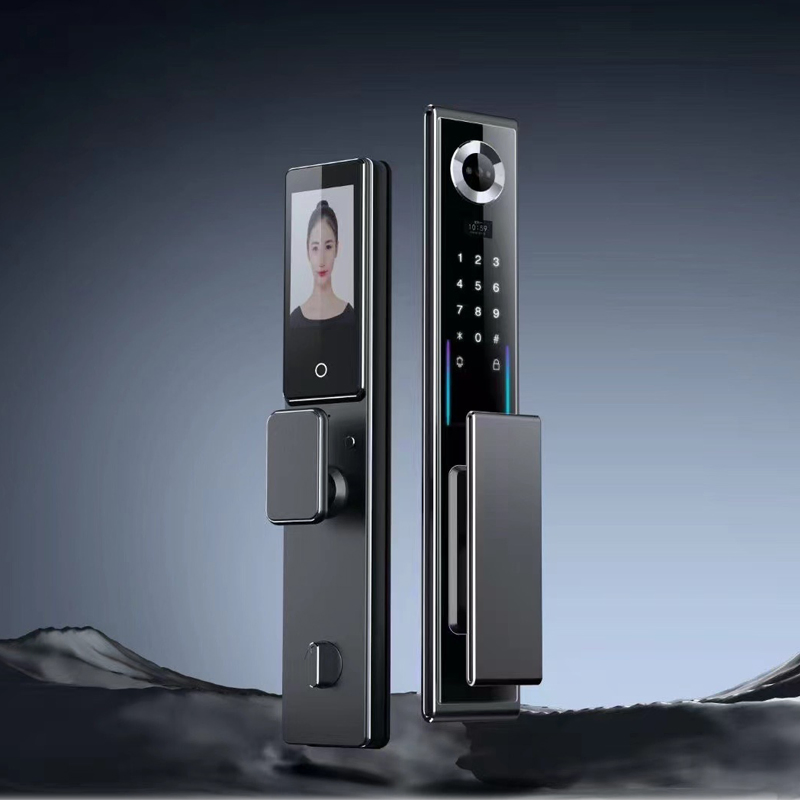 Aluminum Plate CNC Precision Carving Smart Door Lock