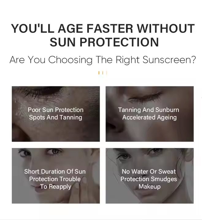 Customized Product Sunscreen SPF 50 Sun Protection Cream Premium for Outdoor Activities