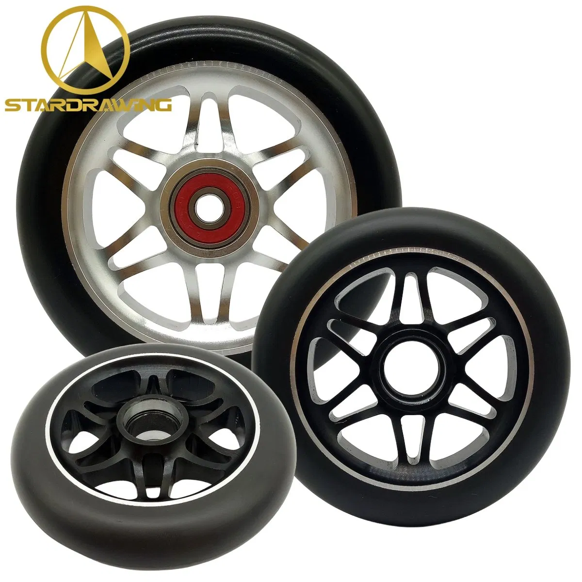 Stardrawing 100/110/120/125 mm Mobility Scooters Wheels