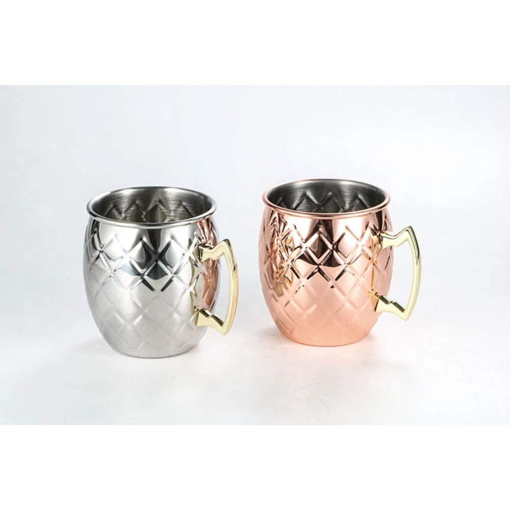 Stainless Steel Moscow Mugs Daily Use Cocktail Parties Mi26898