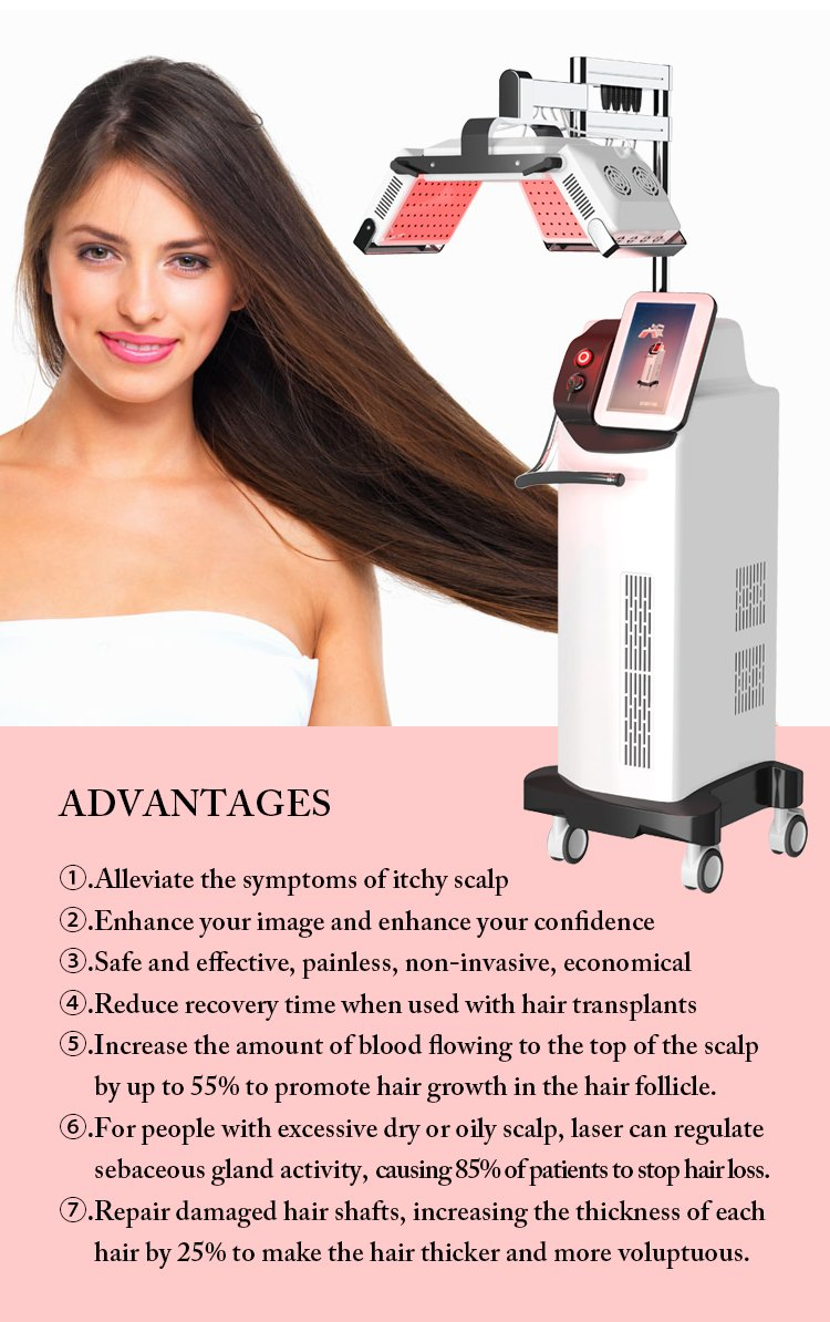 2025 New Diode Laser for Hair Growth with 660nm Hair Growth Machine