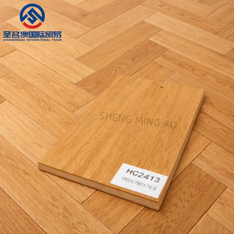 Инженерная доска паркет елочка с OEM и кастомным дизайном