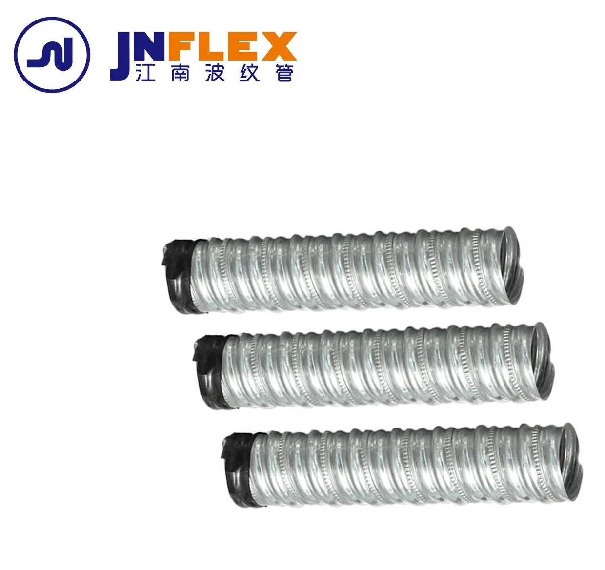 Post Tension Prestressed Round Metal Material Galvanized Corrugated Duct 65mm