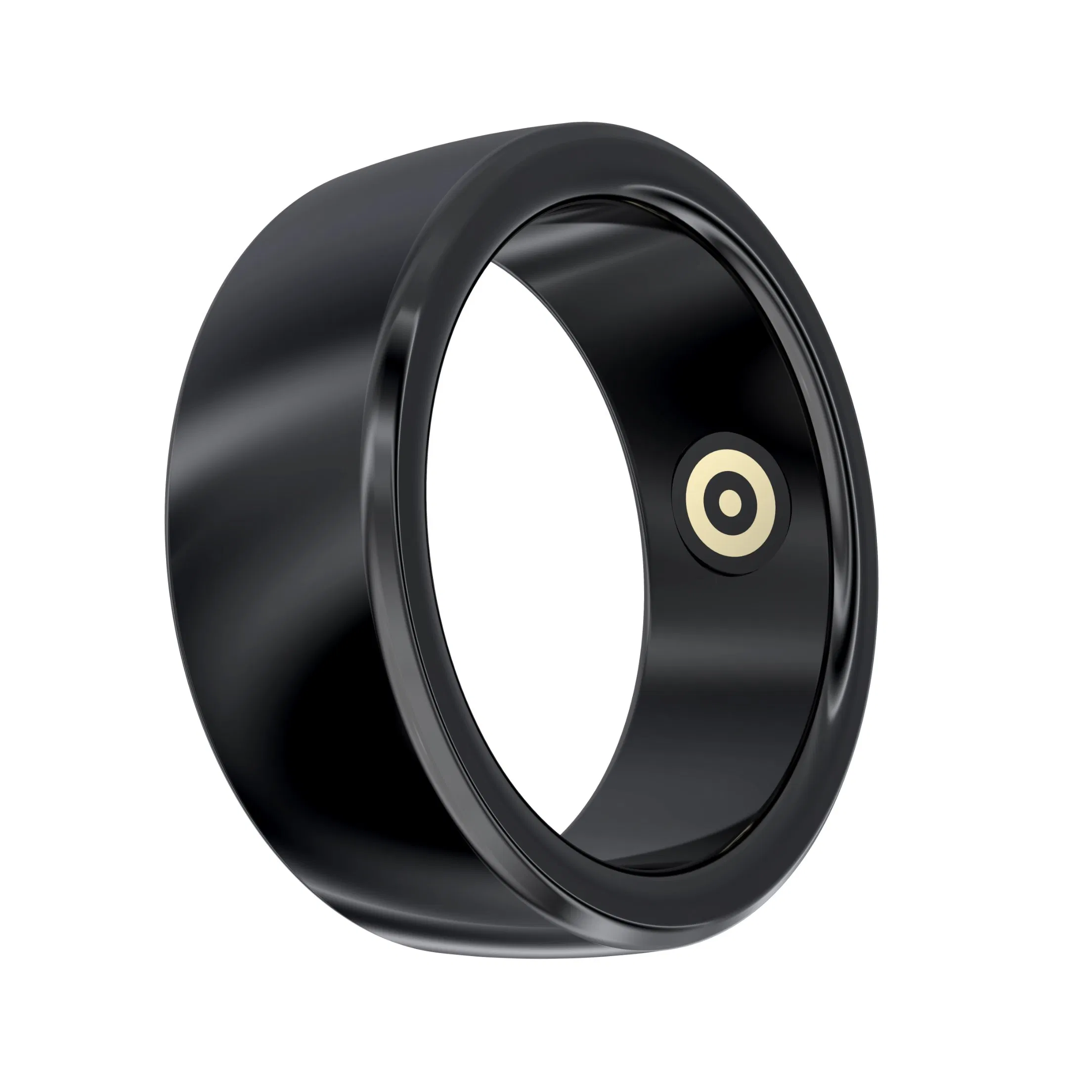 Latest Bt Heart Rate Sensor Body Temperature Stainless Steel NFC Smart Ring for Phone Android