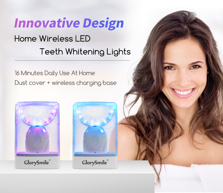 Glorysmile OEM Patented Design White Teeth Gift for Girl Home Use Teeth Whitening