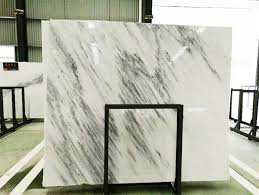 Blue Sky White Jade Polished Marble Slab for Countertop/Worktop/Floor/Flooring/Paving Stone/Stair Tread/Window Sill/Wall