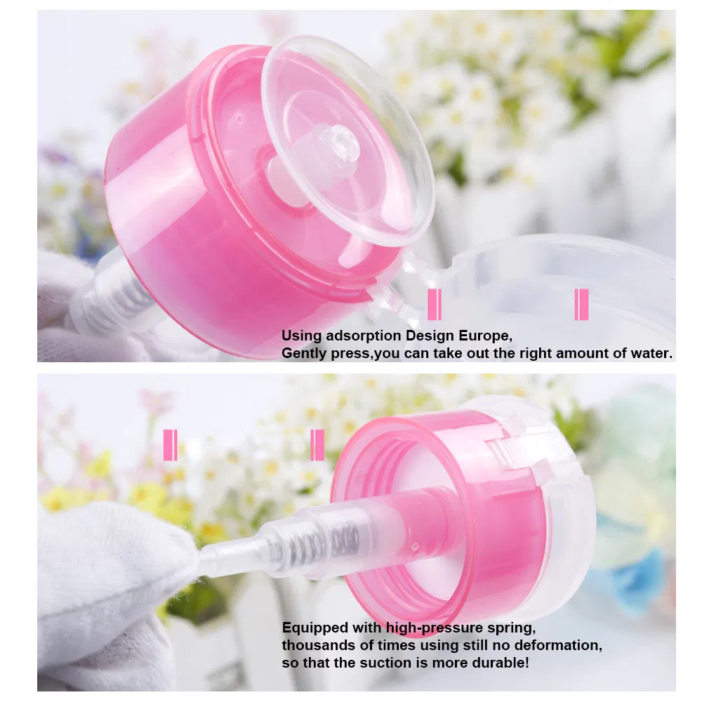 Nail Polish Remover with Pump Press to Use Large Volume Nail Polish Remover 100ml
