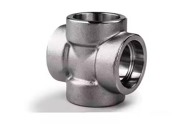 China Factory Direct Selling ASME B16.11 Carbon Steel CS A105 1/8" 3000lb Forged Pipe Fittings Forged Sw Socket Weld Cross