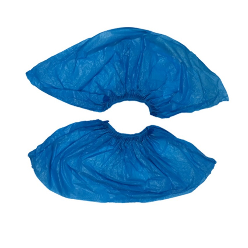 Surgical Medical Protective Disposable Plastic CPE/PE Waterproof Shoe Cover Non-Slip Overshoes for Hospital & Cleanroom