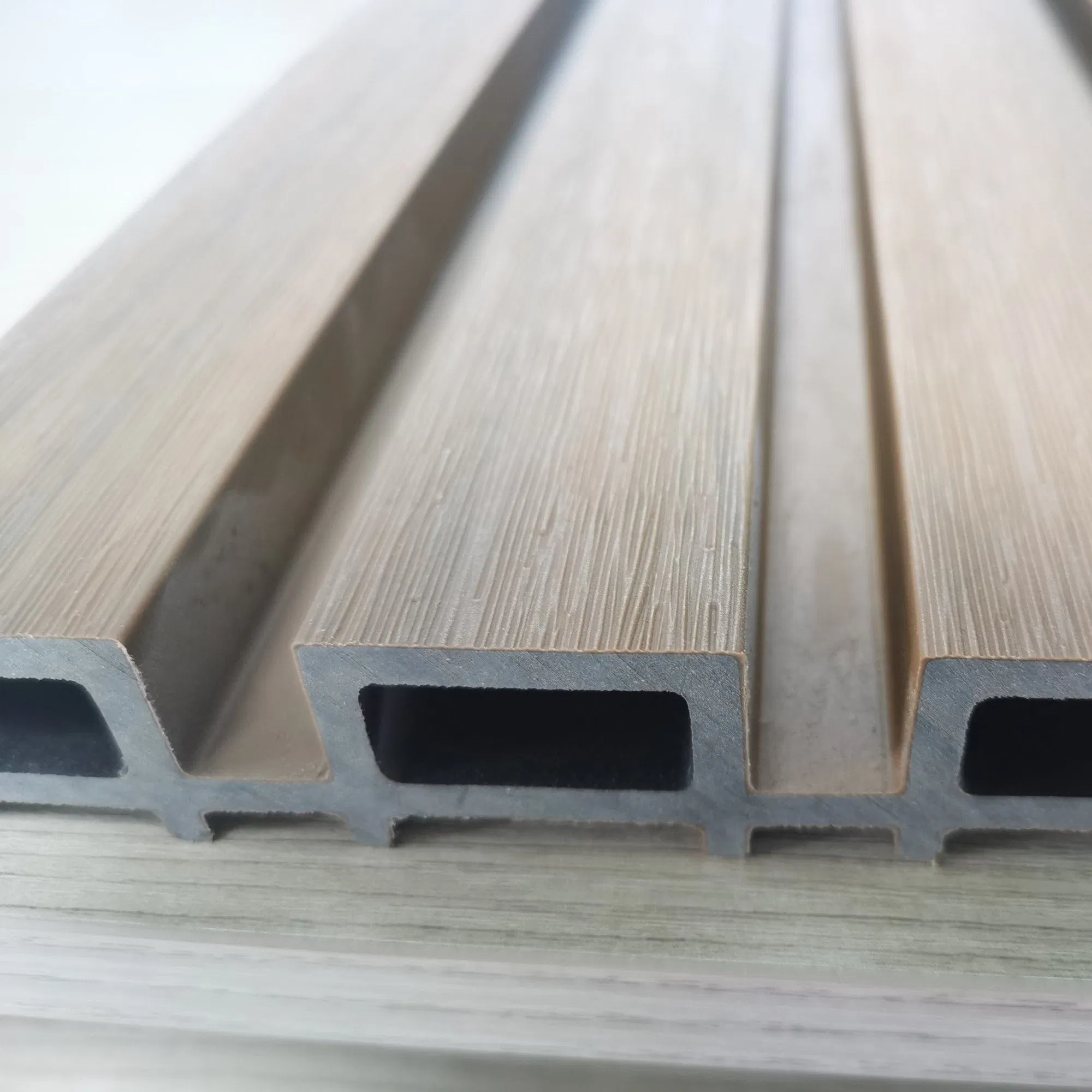 Popular Waterproof 219X26mm Exterior Outdoor WPC Wall Cladding for External Wall Decoration