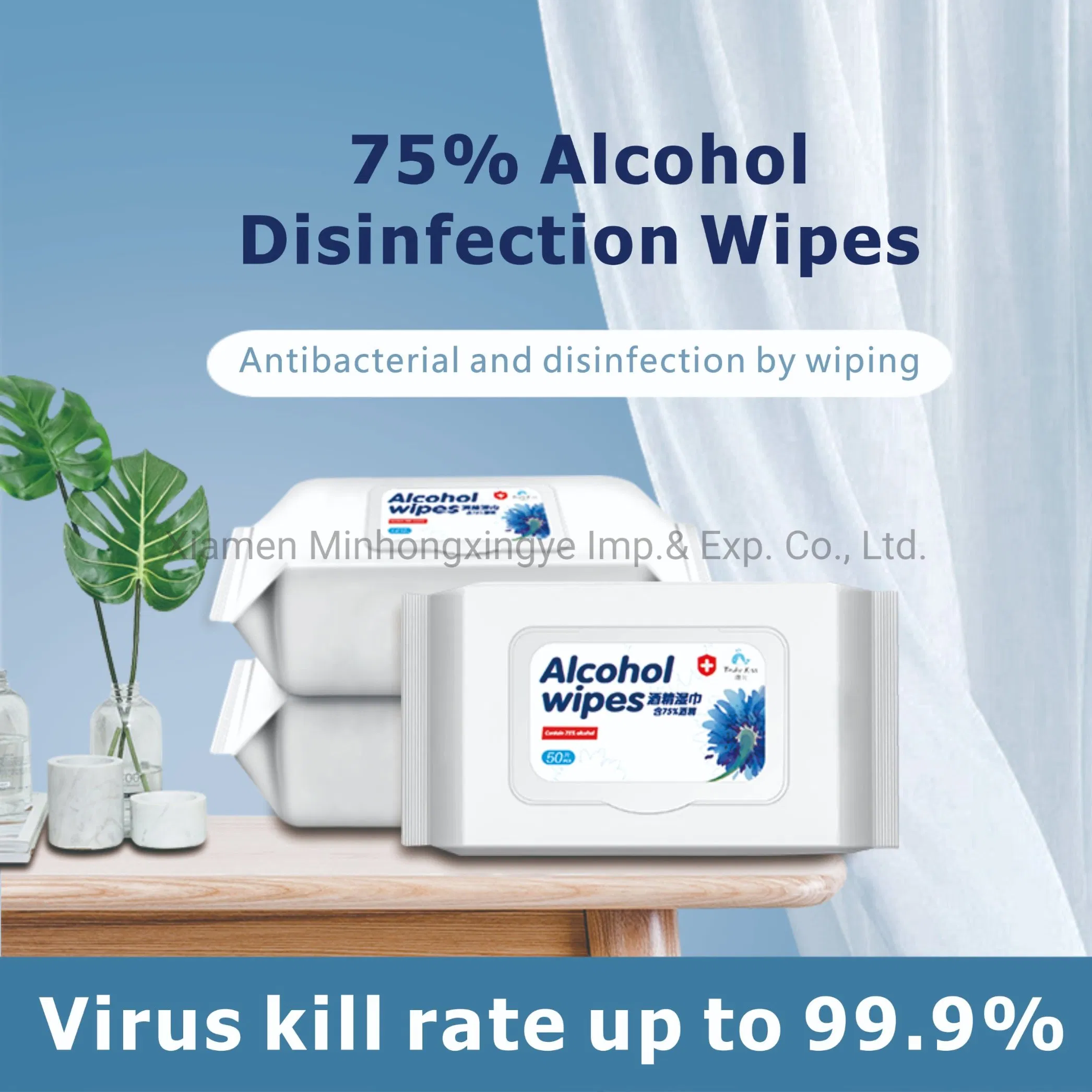 Yobysin Wholesale Super Soft Containing 75% Alcohol Antibacterial Wet Wipes