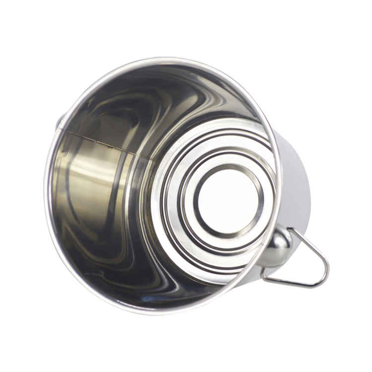 Stainless Steel Bar Ice Bucket Beer Barrel Wine Ice Bucket with Bottle Opener