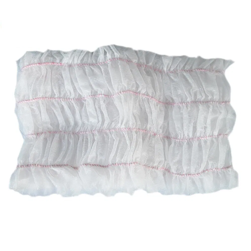 Non Woven Hair Bands Colorful Disposable Hair Band for SPA Massage