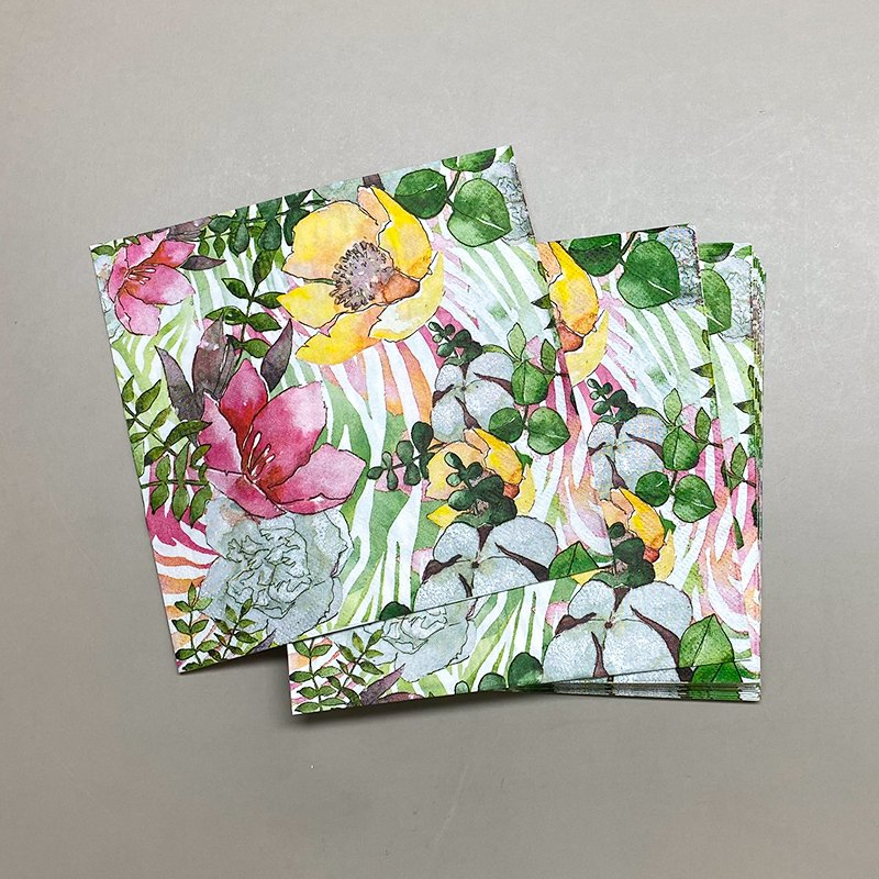 Custom Printing Full Color Napkins Paper Restaurant Hotel Bar Pub Cafe Virgin Wood Pulp Facial Tissue Paper Napkin with Logo