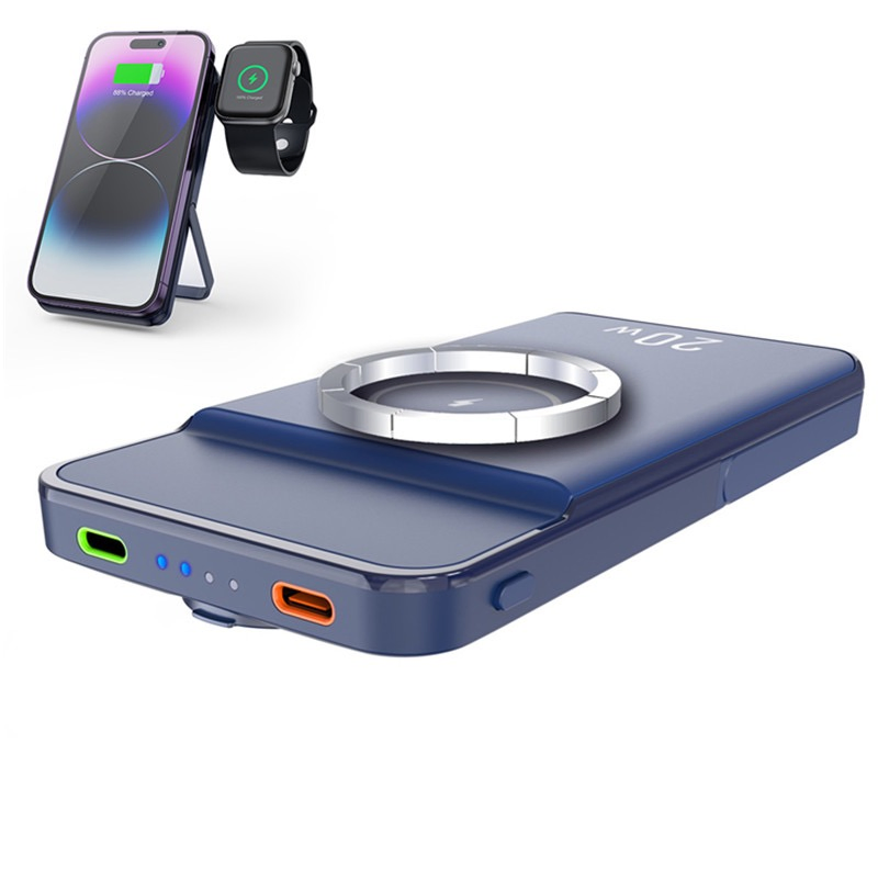Магнитный пауэрбанк 10000 мАч с MagSafe