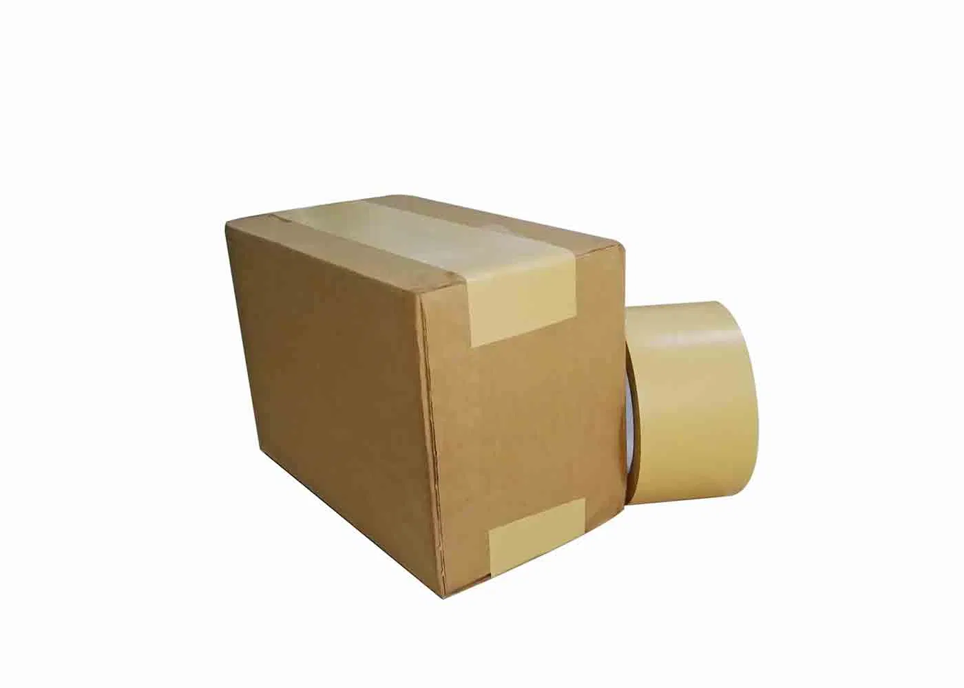 Custom Self Adhesive Brown Kraft Gummed Paper Sealing Tape