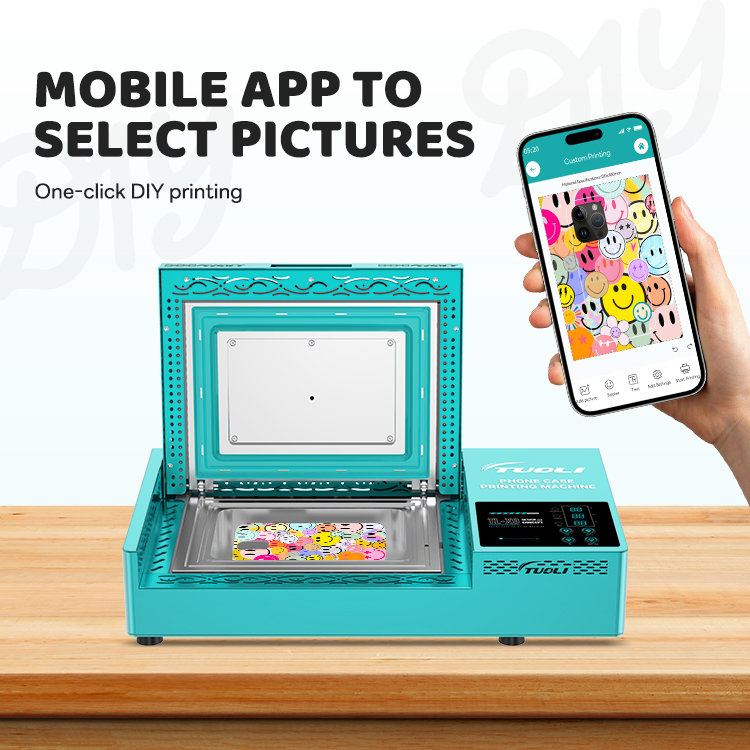 Tuoli Custom Luxury Unique Headphone Earphone Case 3D Sublimation Blank Mobile Phone Cover Vacuum Heat Press Machine for Airpods, Samsung