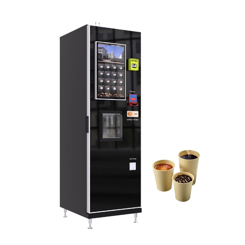 Chocolate Milk Tea Drinks Coffee Making Vending Machine for Subway Office Building