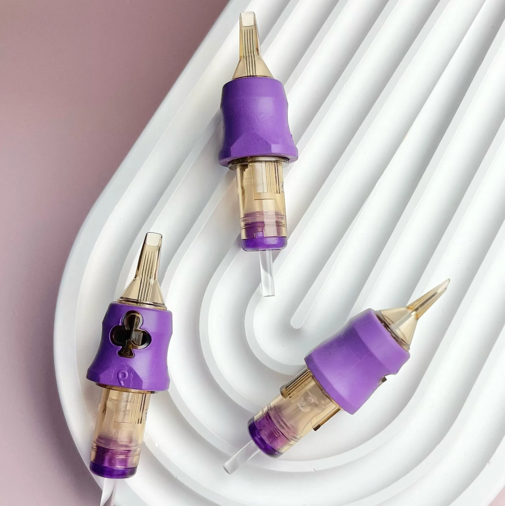 2023 New Develop Tattoo Needle Cartridge Disposable Cartridge Needle Sterilized Tattoo Bugpin Needle Permanent Makeup/