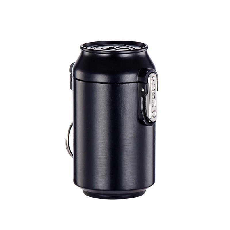 Portable Mini Pocket Small Ash Box with Cover Outdoor Travel Sealed Ashtray