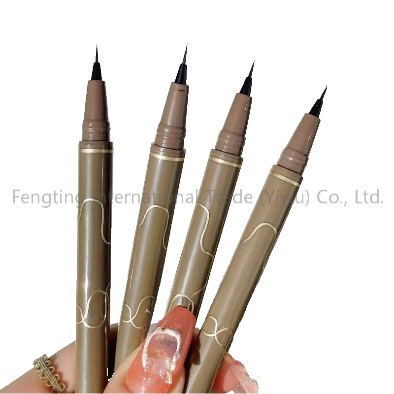 Waterproof, Smudge-Proof, Quick Dry, 12 H Wear Ultra Fine Easy-Use Liquid Eyeliner Pencil