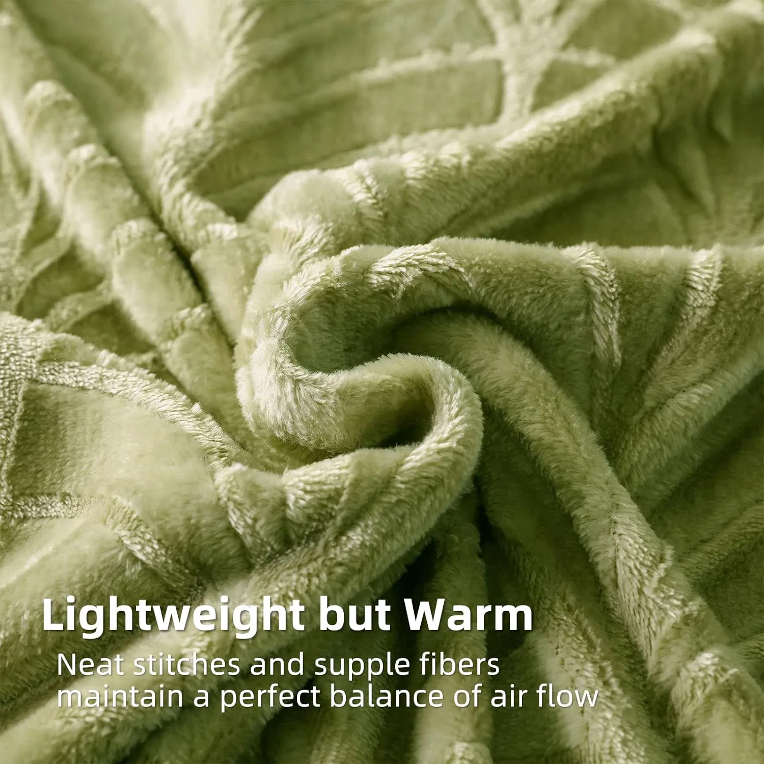 Плед флисовый Super Soft с листьями, 140x200 см