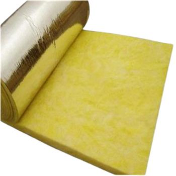 Fiberglass Insulation Blanket Glasswool Roll Fiber Glass Wool with Aluminium Foil