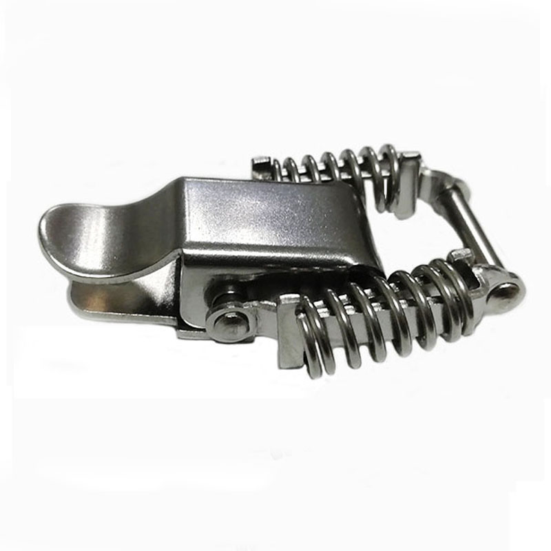 Xk707 304 Stainless Steel Spring Lock Buckle Toolbox Lock Mechanical