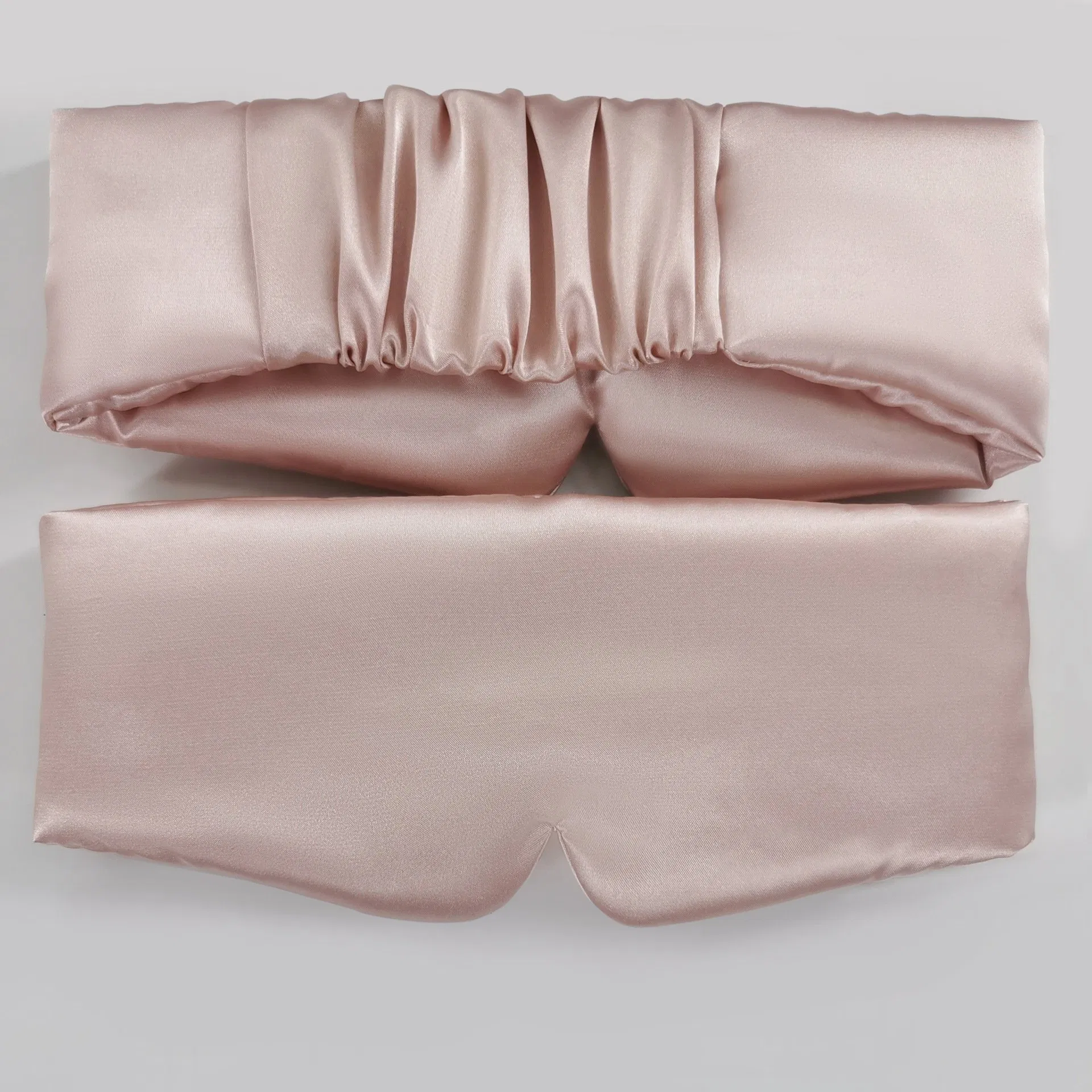 100% Mulberry Silk Sleep Mask, Adjustable Blackout Eye Mask for Travel/Hotel Wholesale Supplier