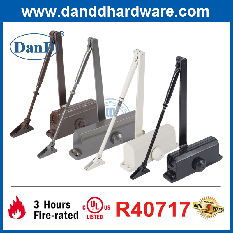 UL Backcheck Fire Rated Adjustable Overhead Metal Entry Door Closer