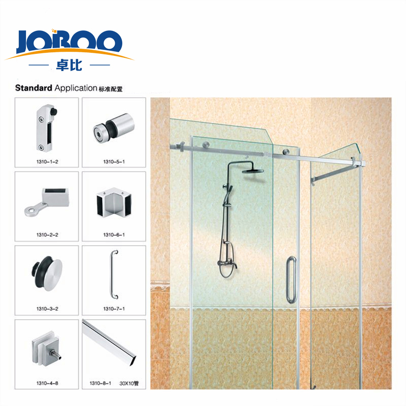 Hot Sale Tempered Glass Double Door Shower Cabin Enclosure