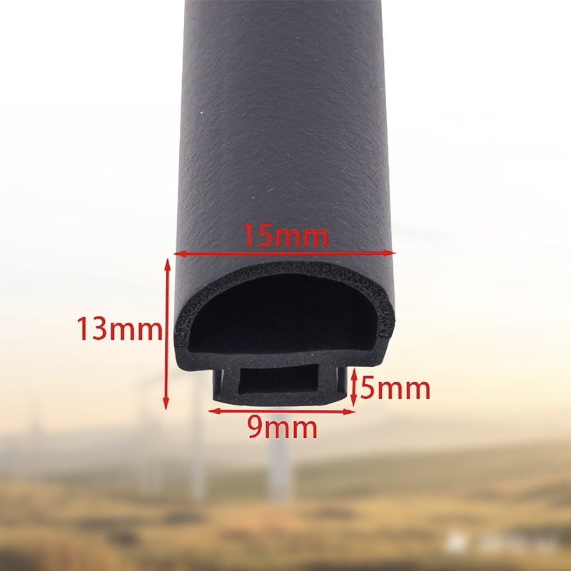 EPDM Rubber Weatherstrip Seal for Interior Room Door Frames