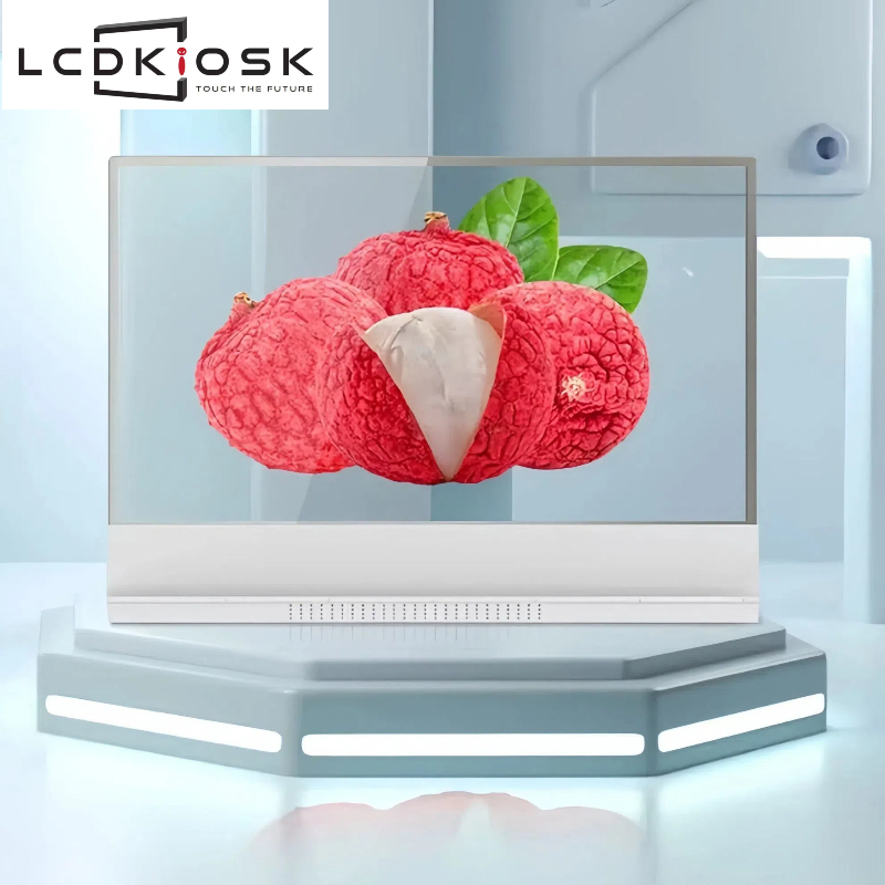 Прозрачный OLED дисплей для рекламы с сенсорным экраном