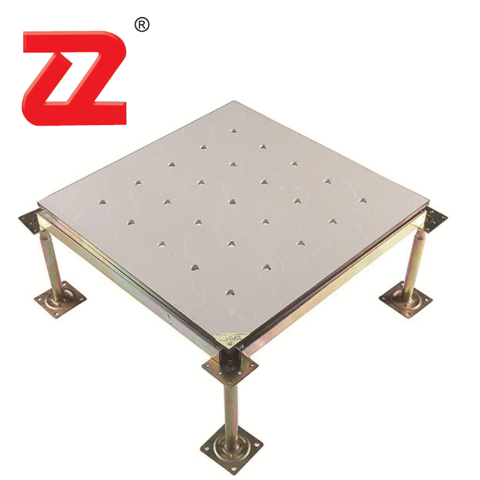 Lightweight All-Steel Airflow Perforated Access Floor for Electronic Assembly Areas