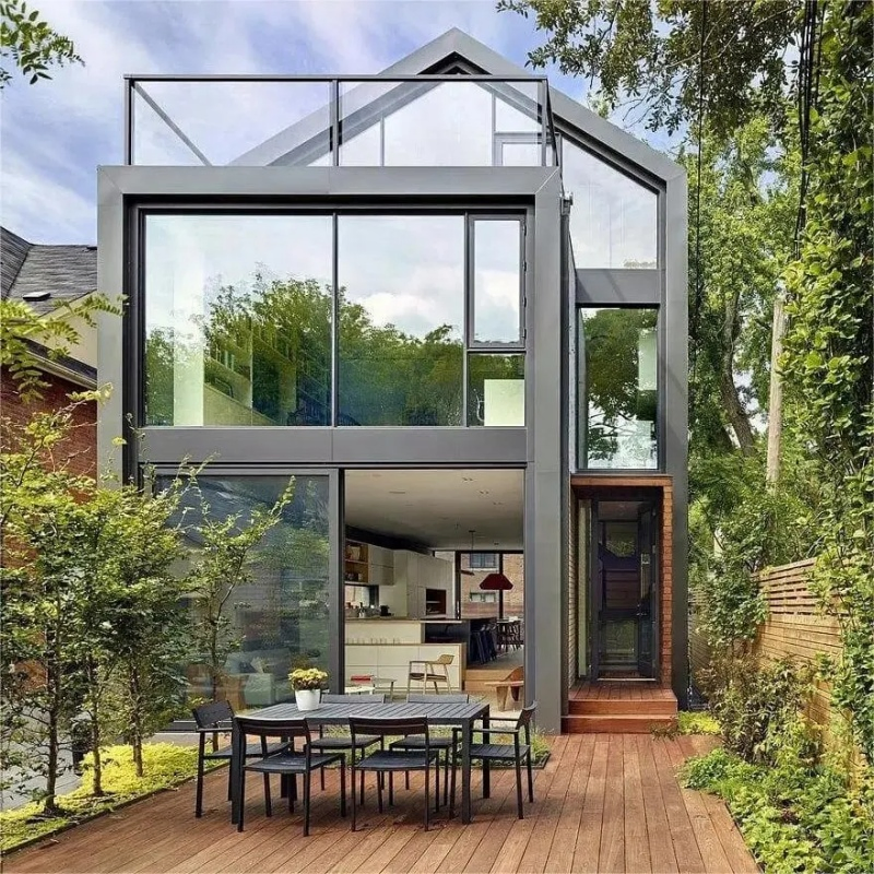 Put on Existing Wall Glass or Polycarbonate Roof Stainless Steel or Aluminum Frame Lean to Greenhouse/Sunroom