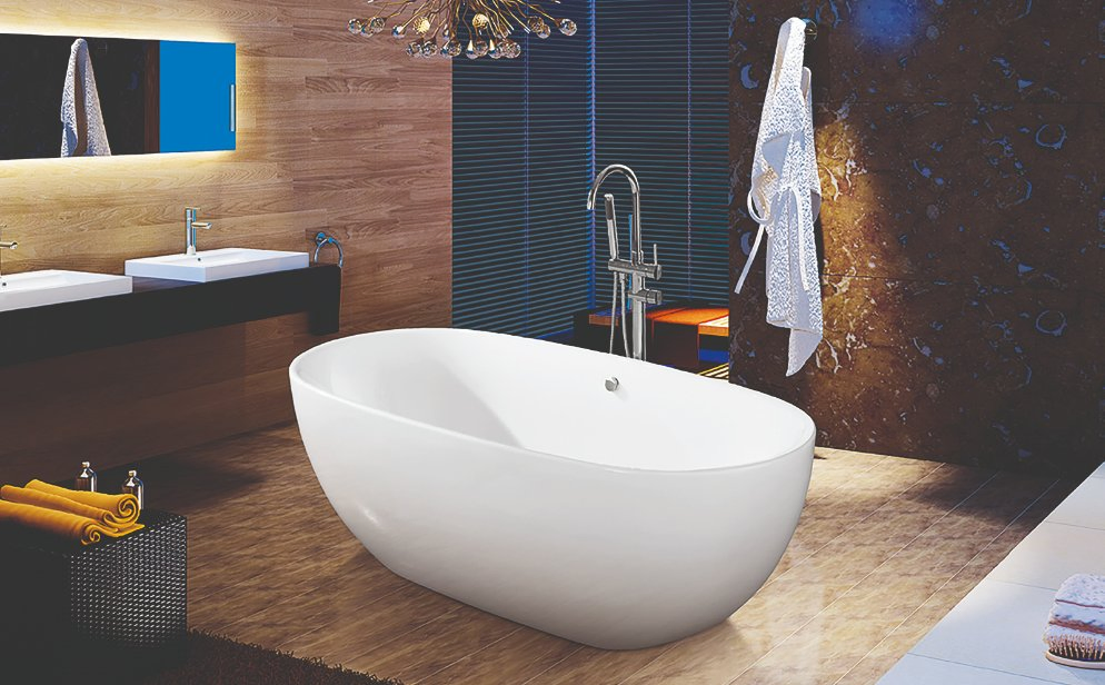 Modern Newest Cupc Bathtub Bathroom White Acrylic Freestanding Soaking Tubs